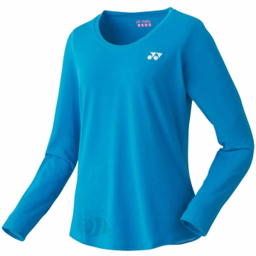 small-Yonex-T-shirt-16431-Ocean-Blue-Longsleeve-Lady-1