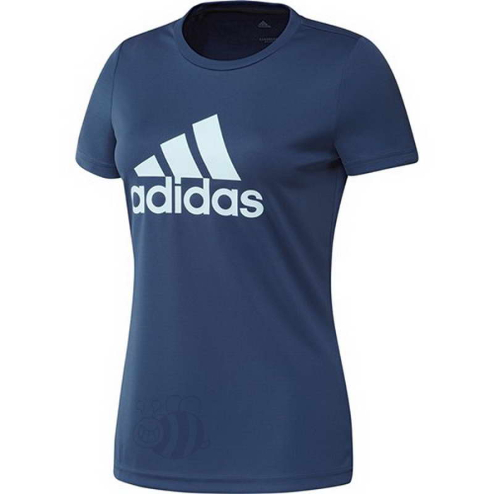 Adidas-T-shirt-Badminton-Logo-Tee-W-Navy-Blue-Lady-1