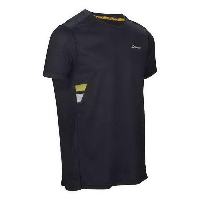Babolat-T-shirt-Core-Flag-Club-Black-1