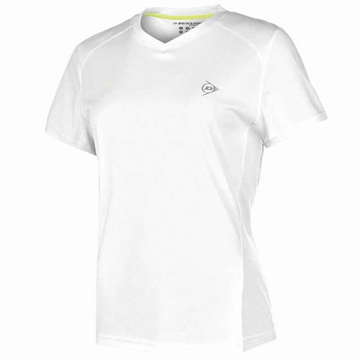 Dunlop-T-shirt-Clubline-White-Lady-1