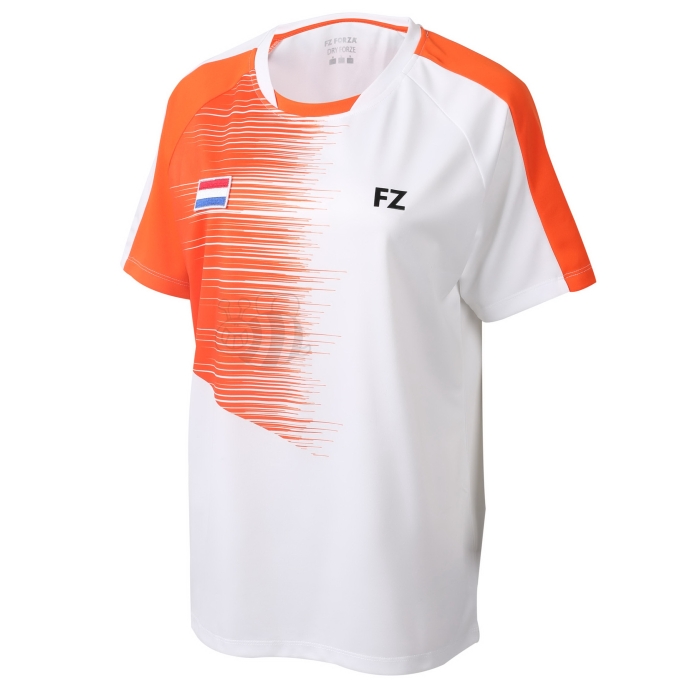 Forza-T-shirt-Blind-White/Orange-Lady-1