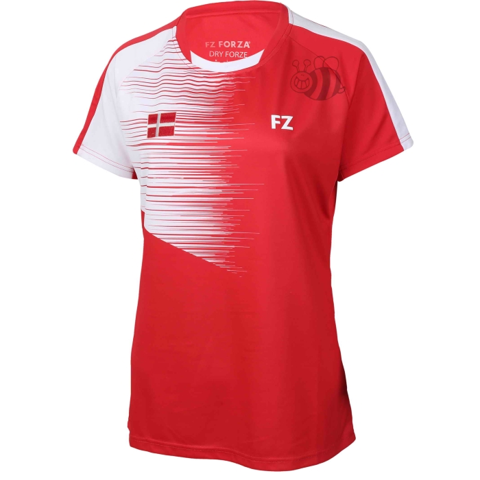 Forza-T-shirt-Blind-White/Red-Lady-1