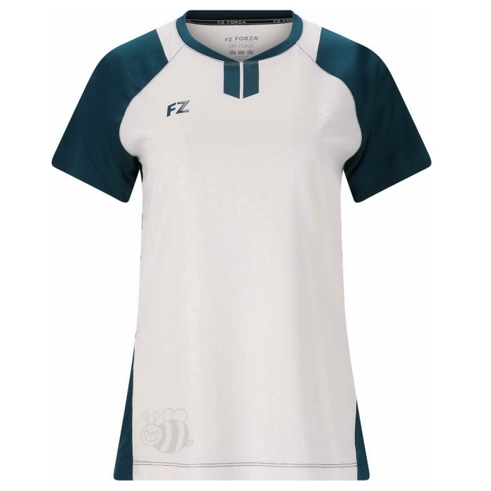 Forza-T-shirt-CL2501-W-White/Blue-Lady-1