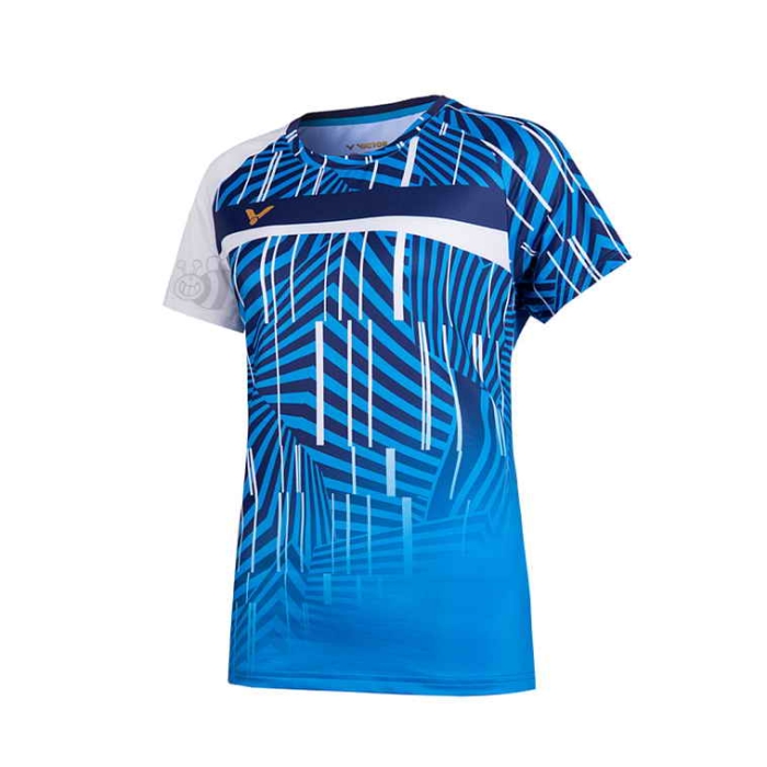 Victor-T-shirt-T-11003-Blue-Lady-1
