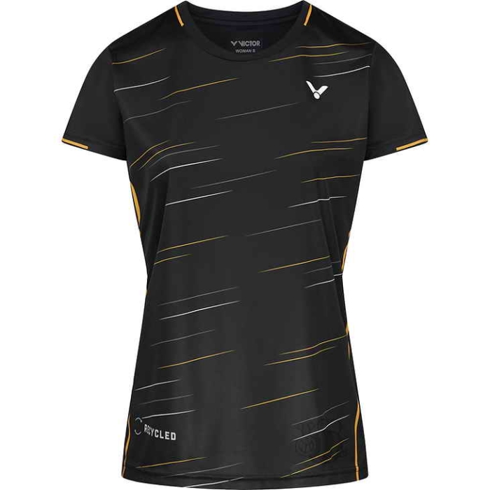 Victor-T-shirt-T-24100-Black-Lady-1