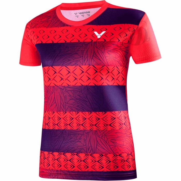 Victor-T-shirt-T-31006TD-D-Red-Lady-1