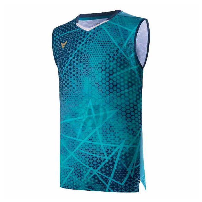 Victor-T-shirt-T-40002-M-Blue-Sleeveless-1