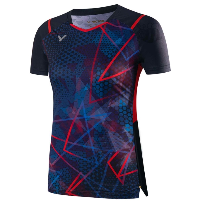 Victor-T-shirt-T-41001TD-Black-Lady-1