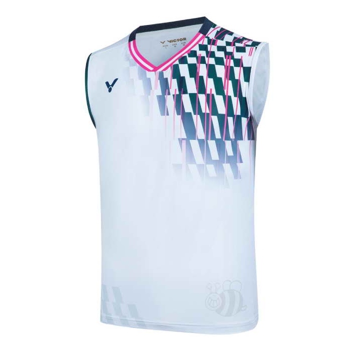 Victor-T-shirt-T-50002-A-White-Sleeveless-1