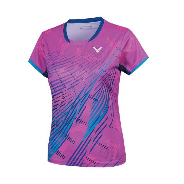 Victor-T-shirt-T-51013-Q-Pink-Lady-1