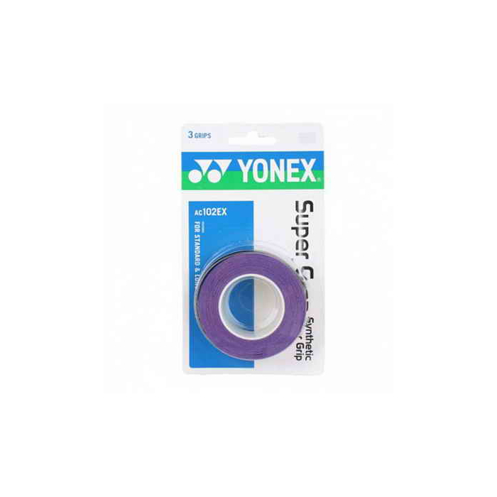 Yonex-Overgrip-AC-102-3-pak-Dark-Purple-6093-1
