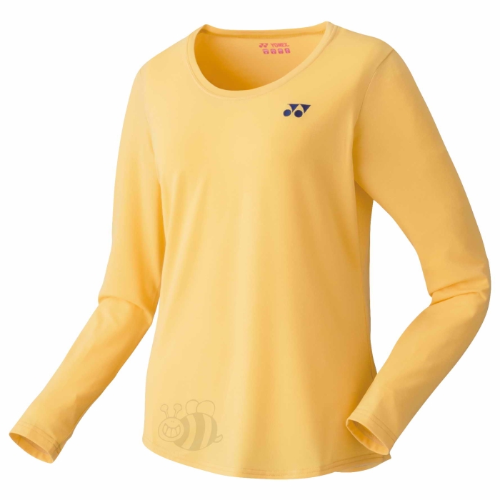 Yonex-T-shirt-16431-Yellow-Longsleeve-Lady-1