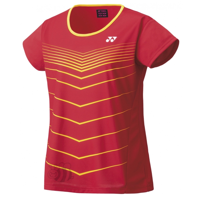 Yonex-T-shirt-16518-Red-Lady-1