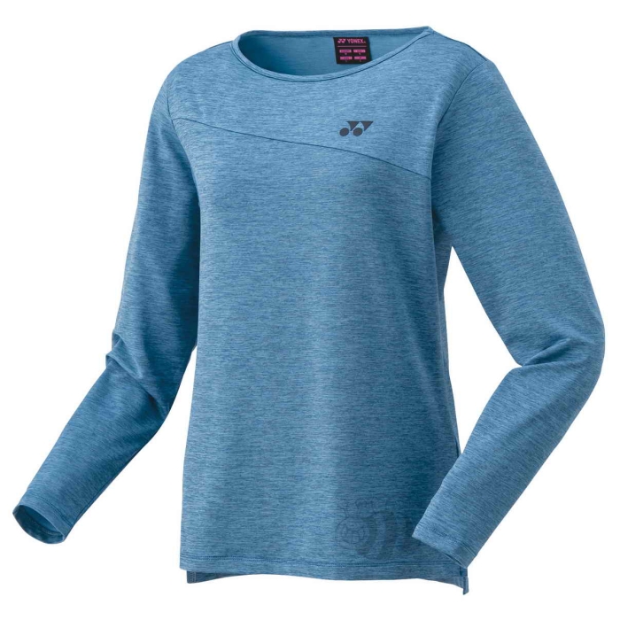 Yonex-T-shirt-16613-Blue-Longsleeve-Lady-1
