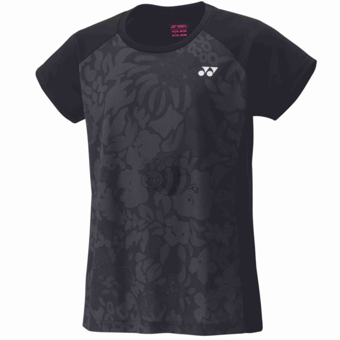 Yonex-T-shirt-16633-Black-Lady-1