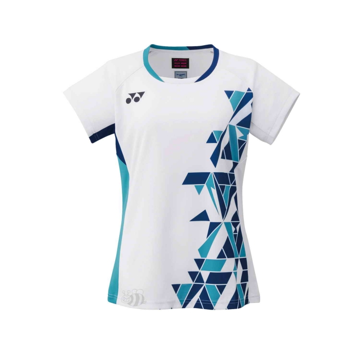 Yonex-T-shirt-20635-White/Blue-Lady-1