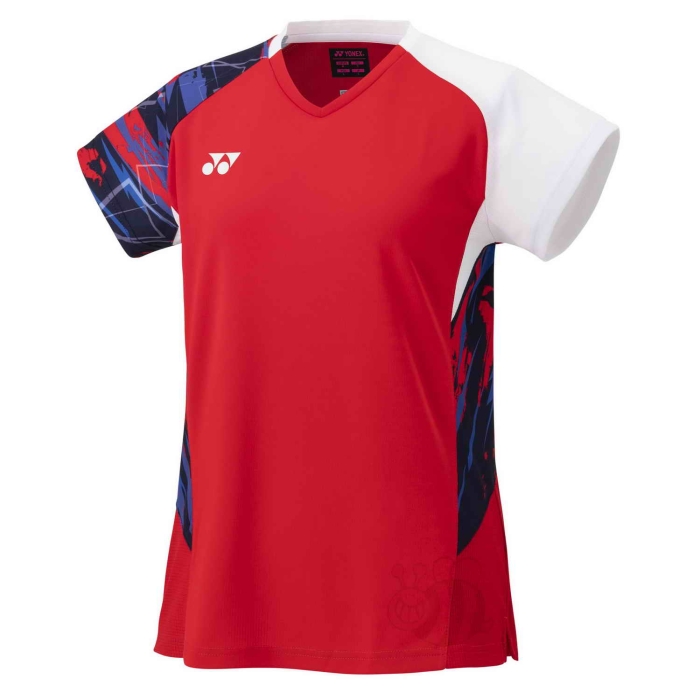 Yonex-T-shirt-20774-Crystal-Red-Lady-1