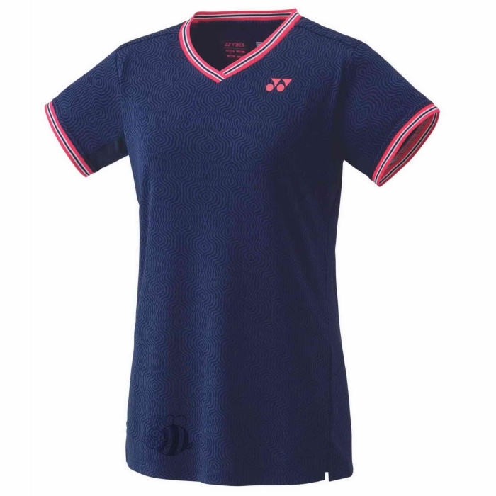 Yonex-T-shirt-20779-Navy/Pink-Lady-1