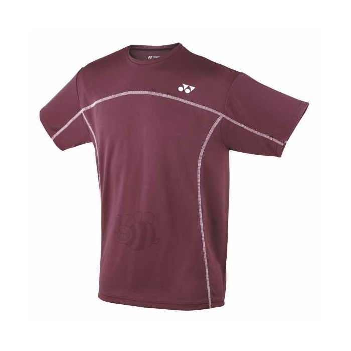 Yonex-T-shirt-YTM1-Dark-Wine-Jeugd-1