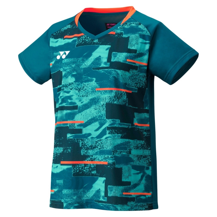 Yonex-T-shirt-YW0034EX-Blue/Green-Lady-1
