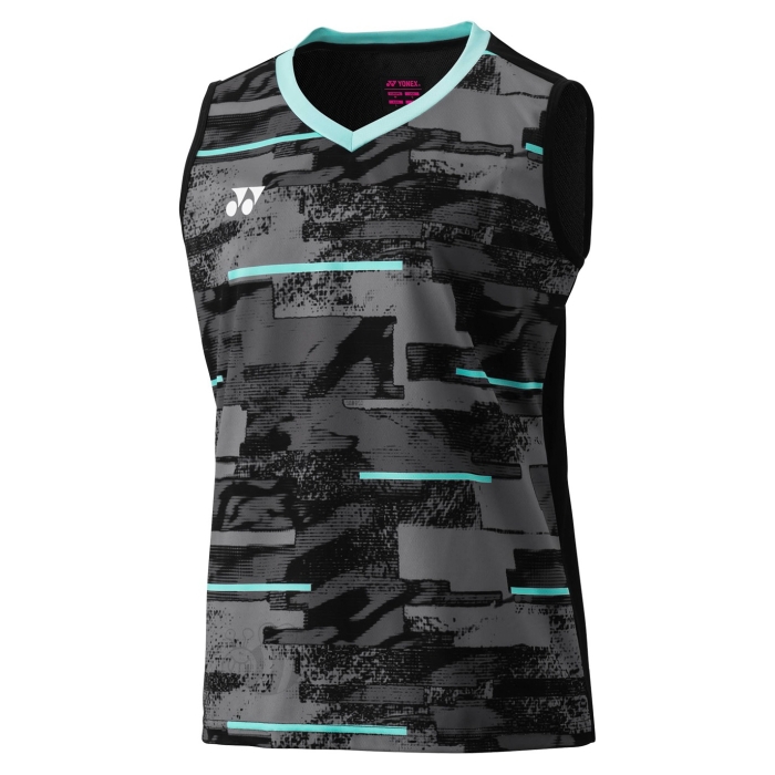 Yonex-T-shirt-YW0035EX-Black-Sleeveless-Lady-1