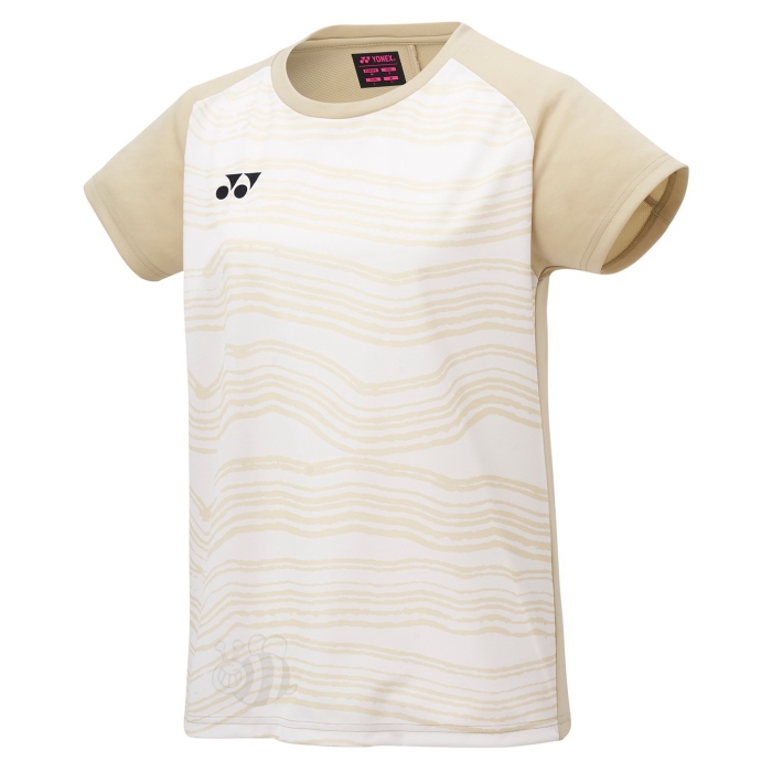 Yonex-T-shirt-YW0050EX-Ice-Beige-Lady-1