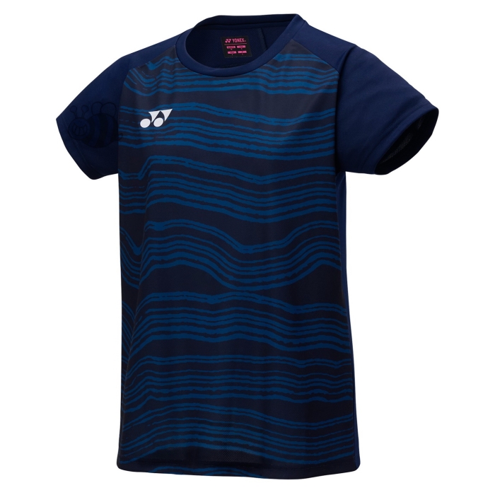 Yonex-T-shirt-YW0050EX-Navy-Blue-Lady-1